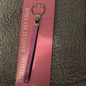 Rhinestone Wristlet Key Chain